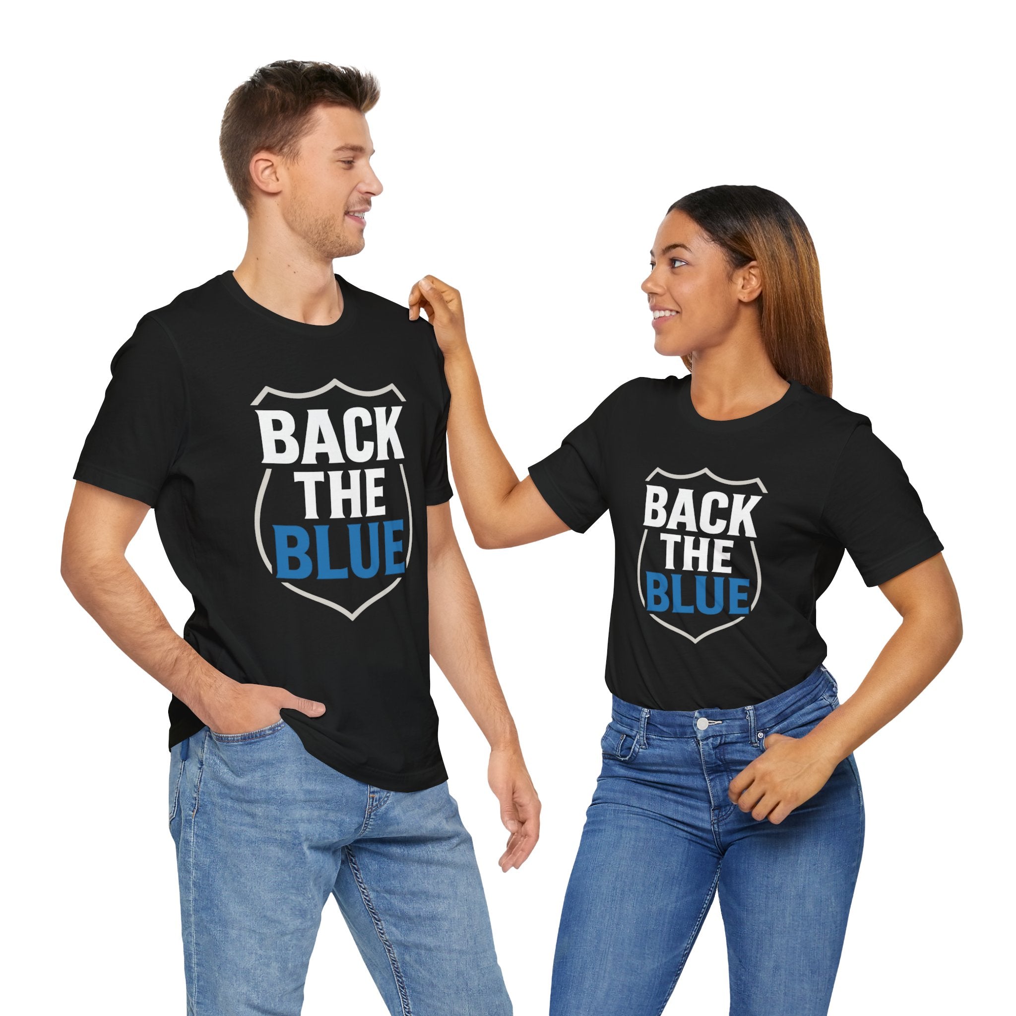 Back the Blue – Law Enforcement Support Unisex Tee