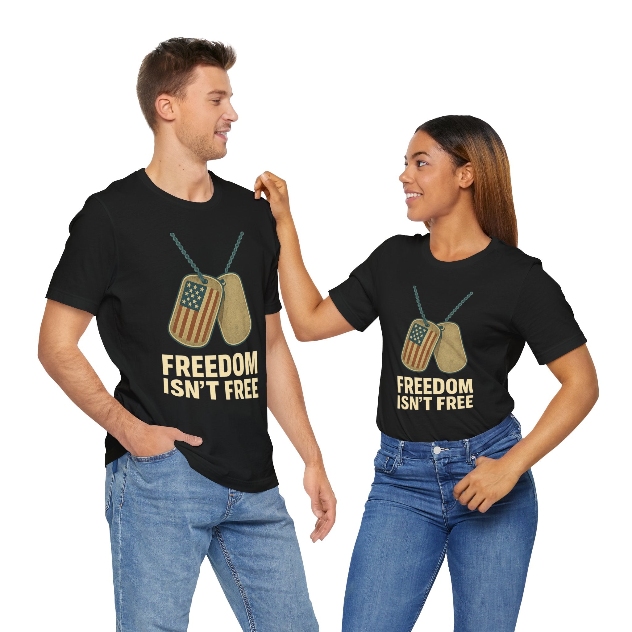 Freedom Isn’t Free – Military Tribute Unisex Tee