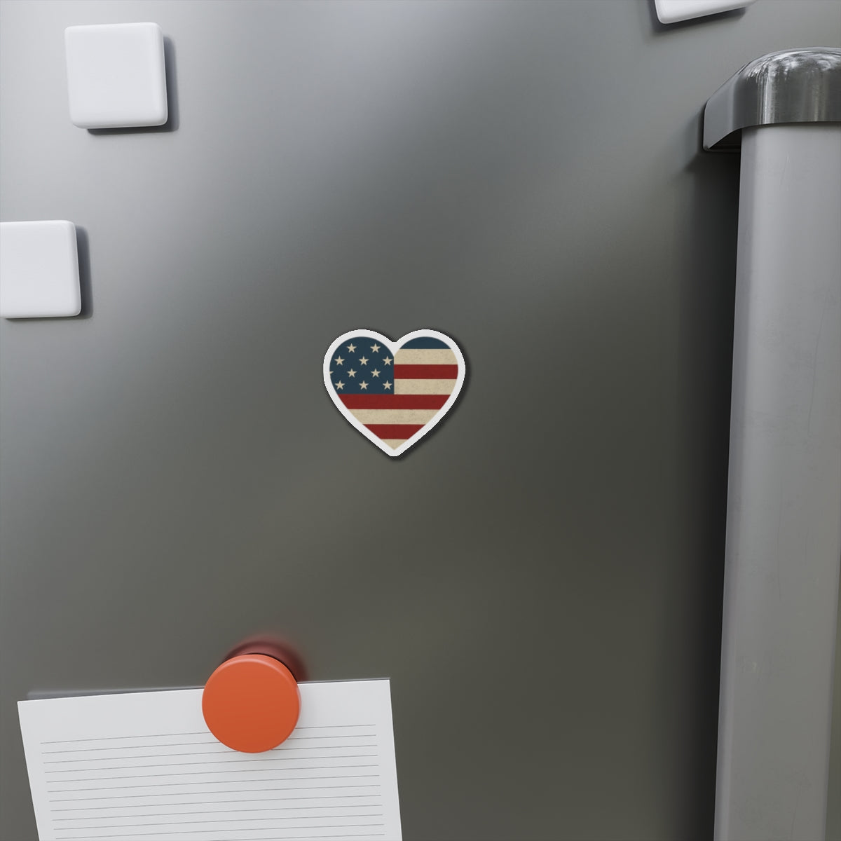Heart of America – Vintage Flag Magnet