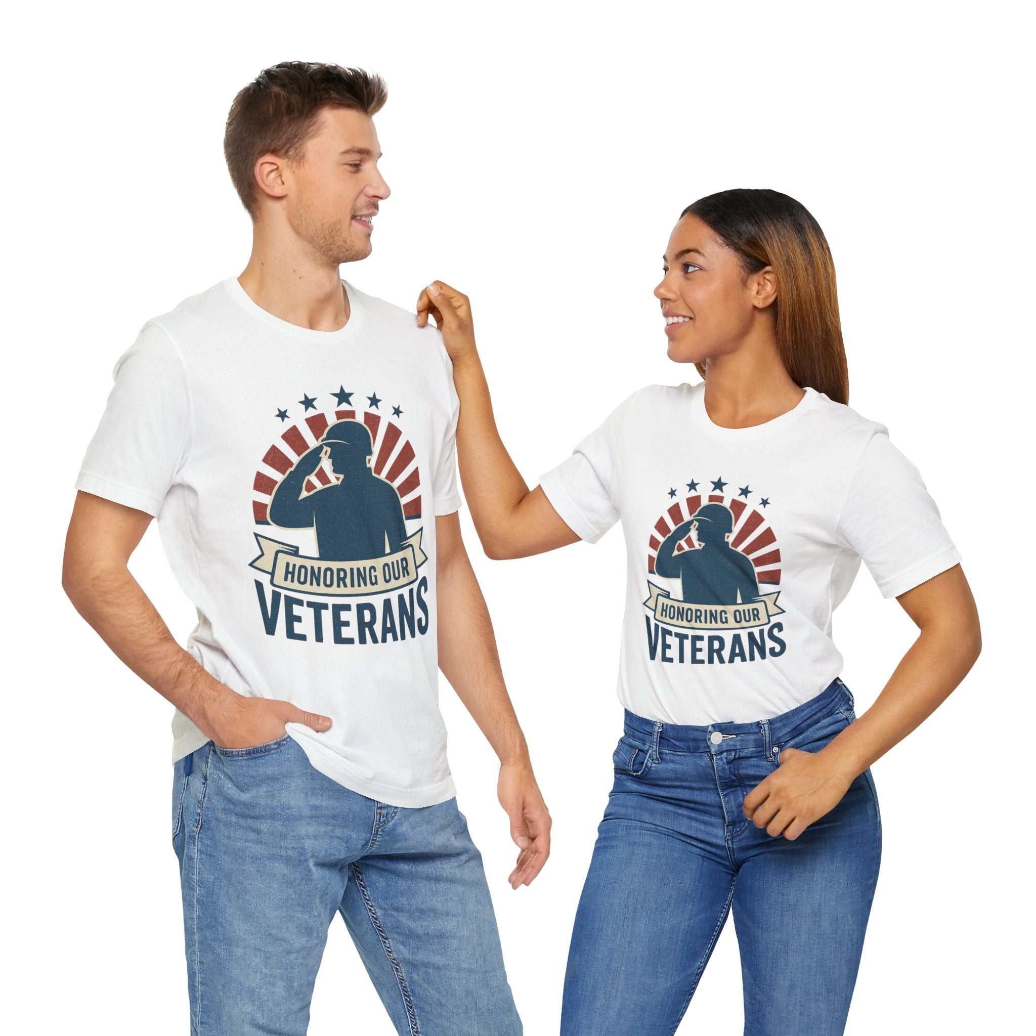 Honoring Our Veterans – Military Appreciation Unisex Tee
