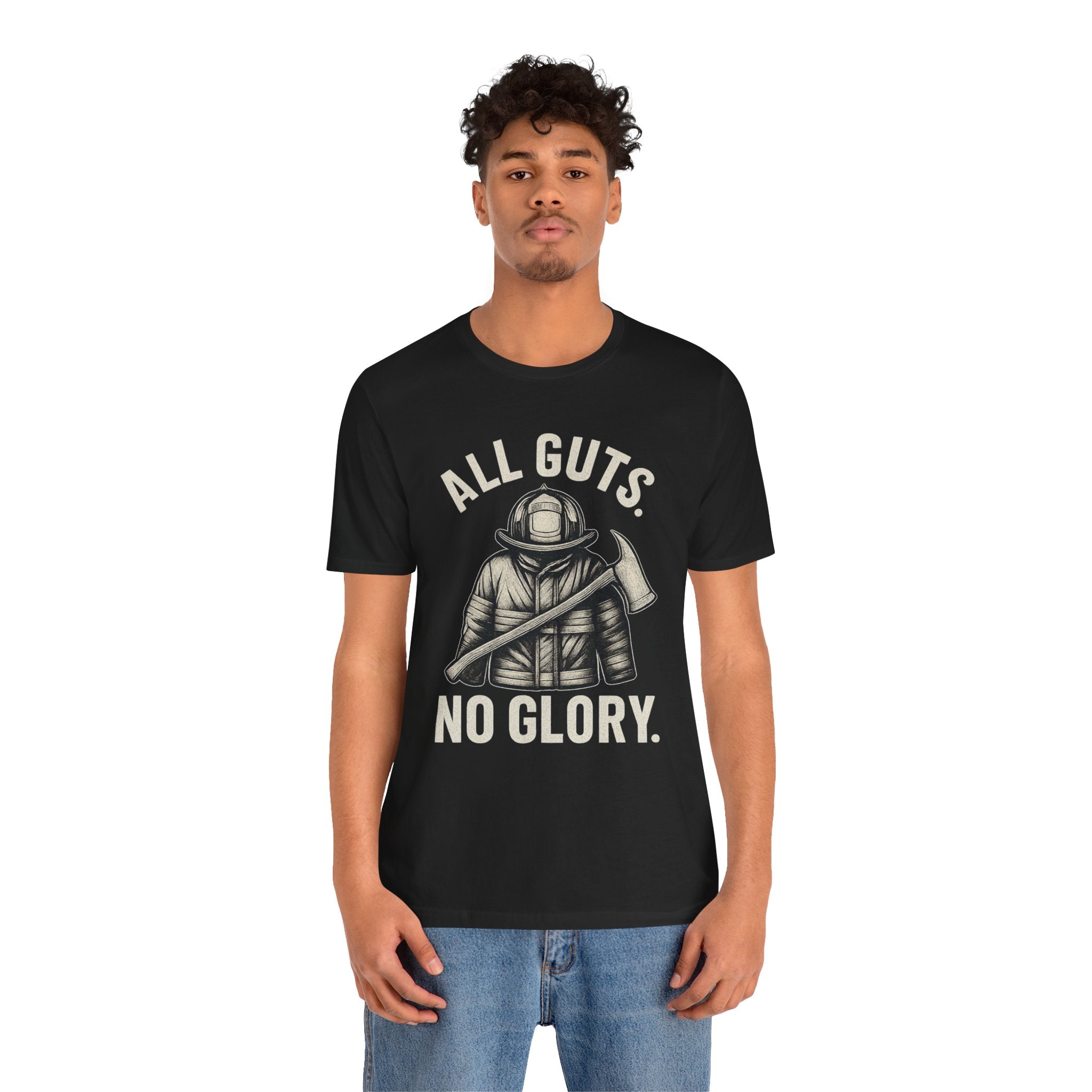 All Guts No Glory – Unisex Firefighter Tribute Tee