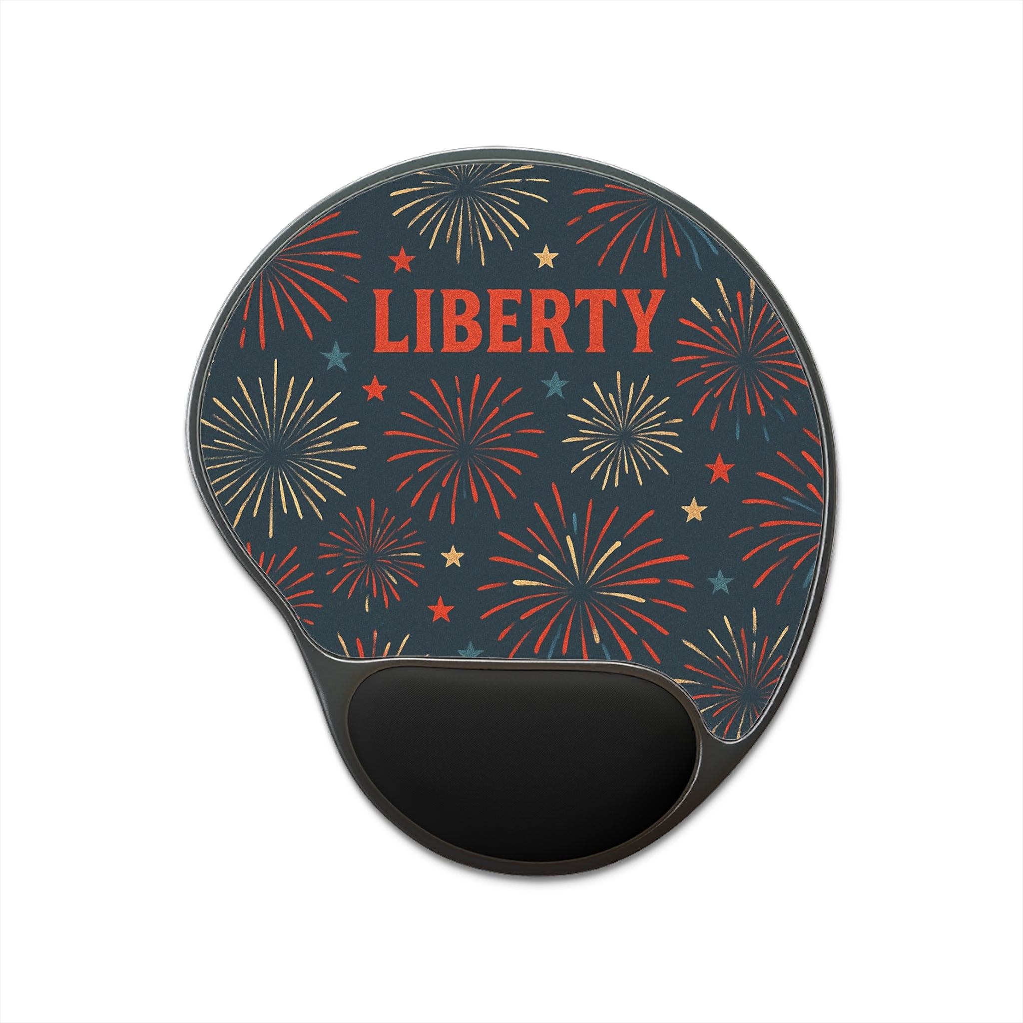 Liberty Fireworks Mouse Pad with Wrist Rest