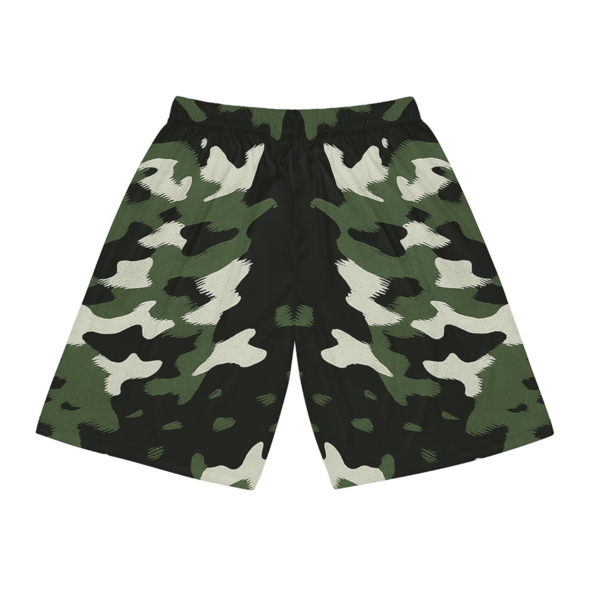 Tactical Terrain – Camo Men's Basketball Shorts