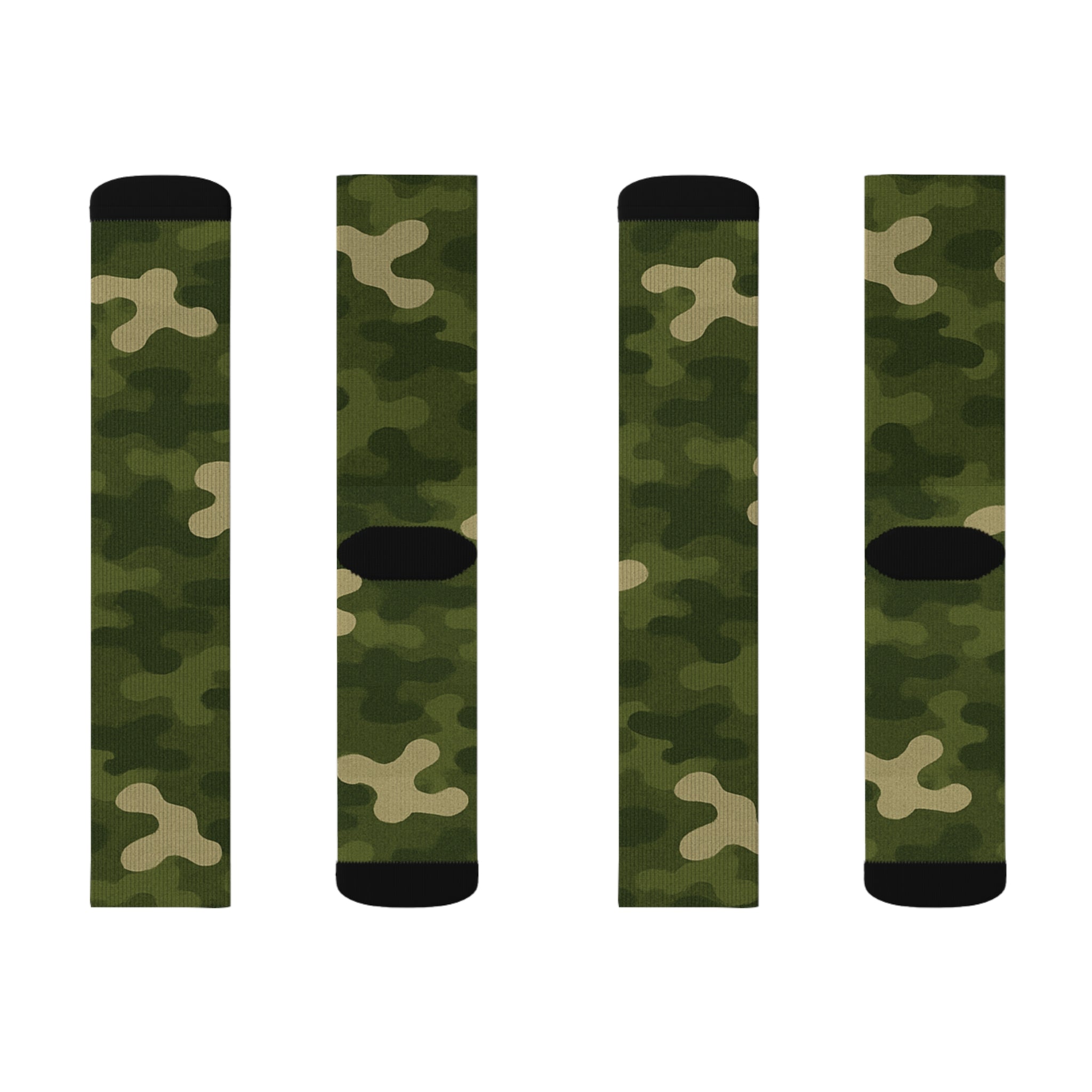 Tactical Terrain – 1 Pair Camo Crew Socks