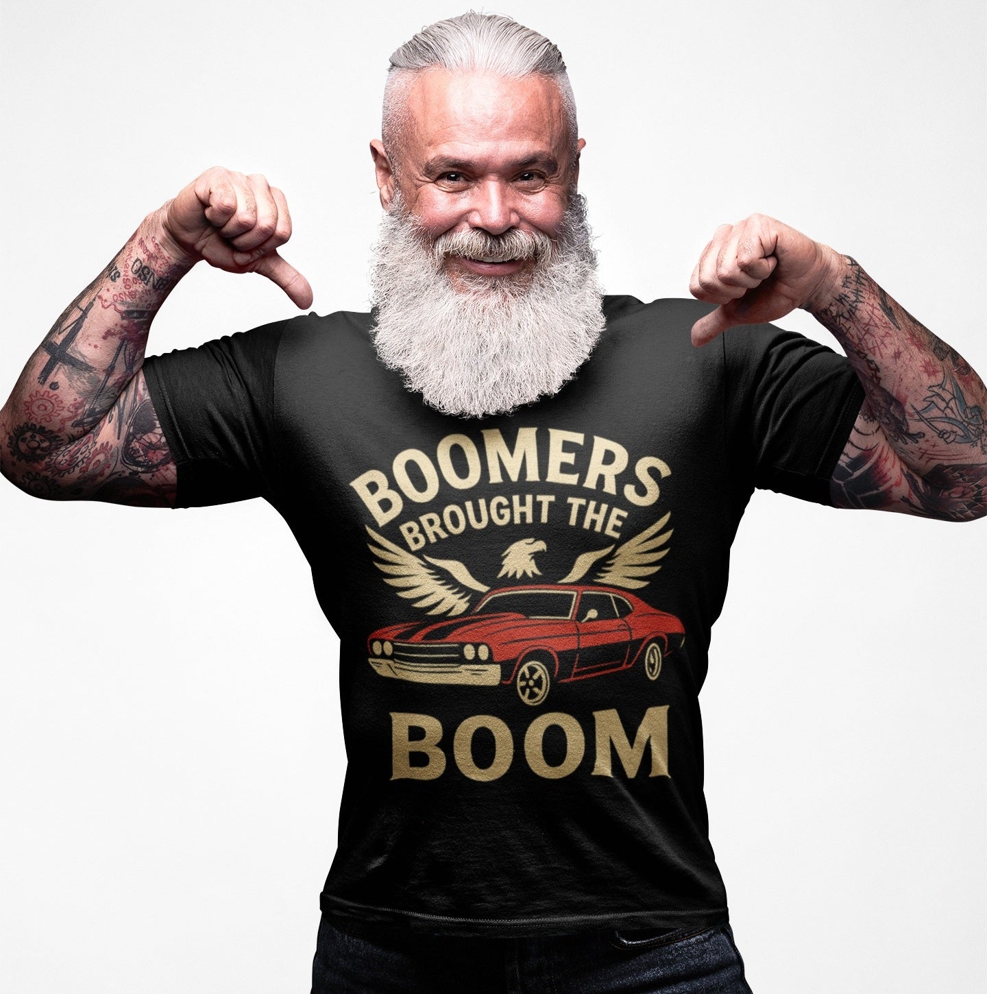 Boomers Brought the Boom – Classic Muscle Tee