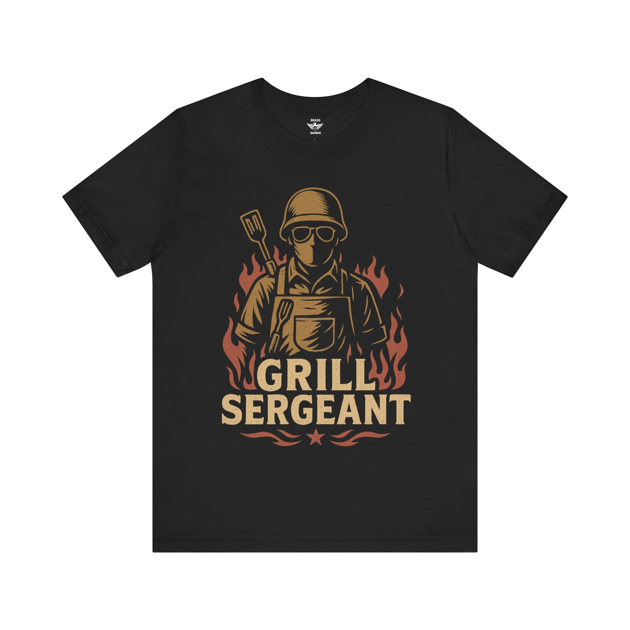 Grill Sergeant – Backyard BBQ Commander Tee