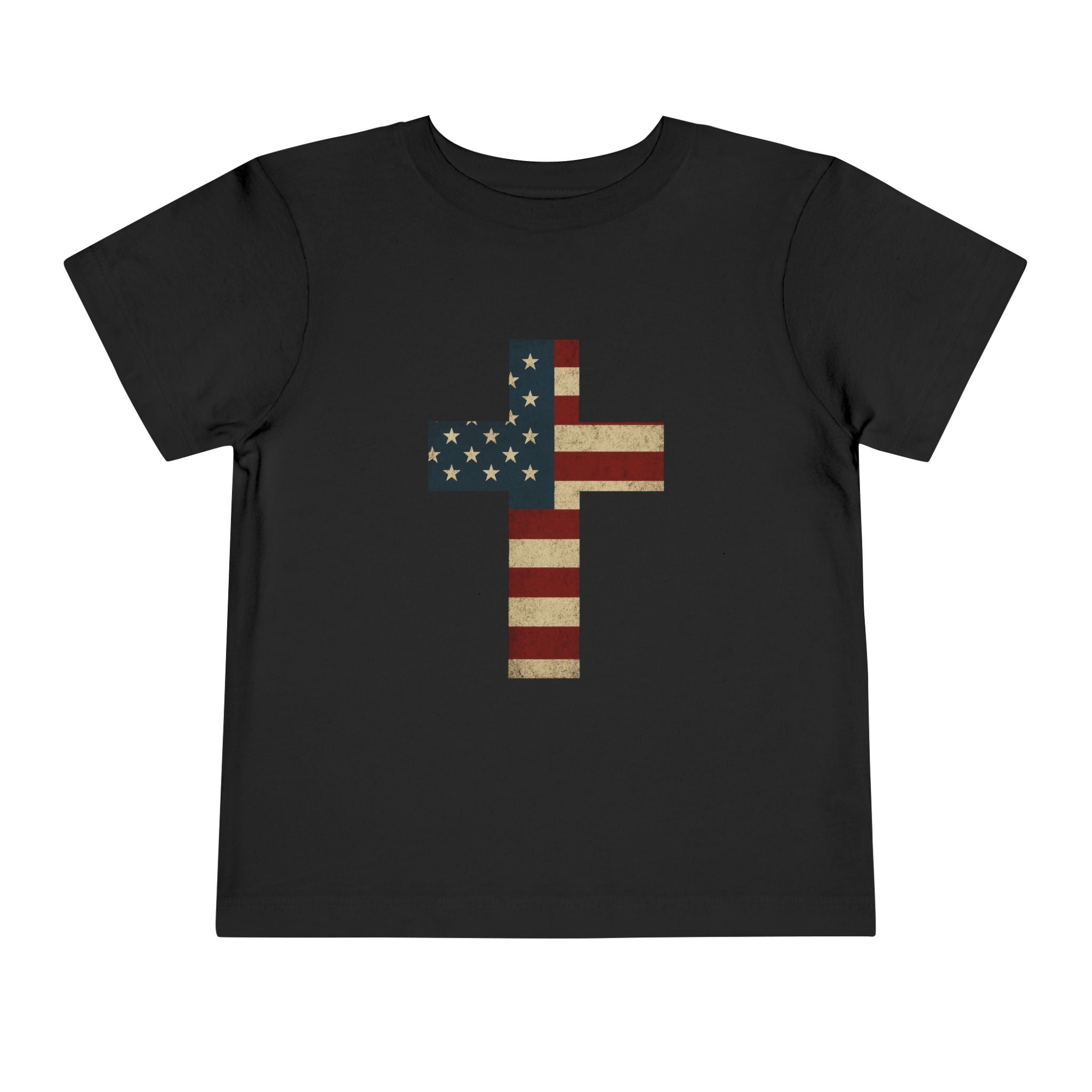 Blessed & Bold – Unisex Toddler Patriotic Faith Tee