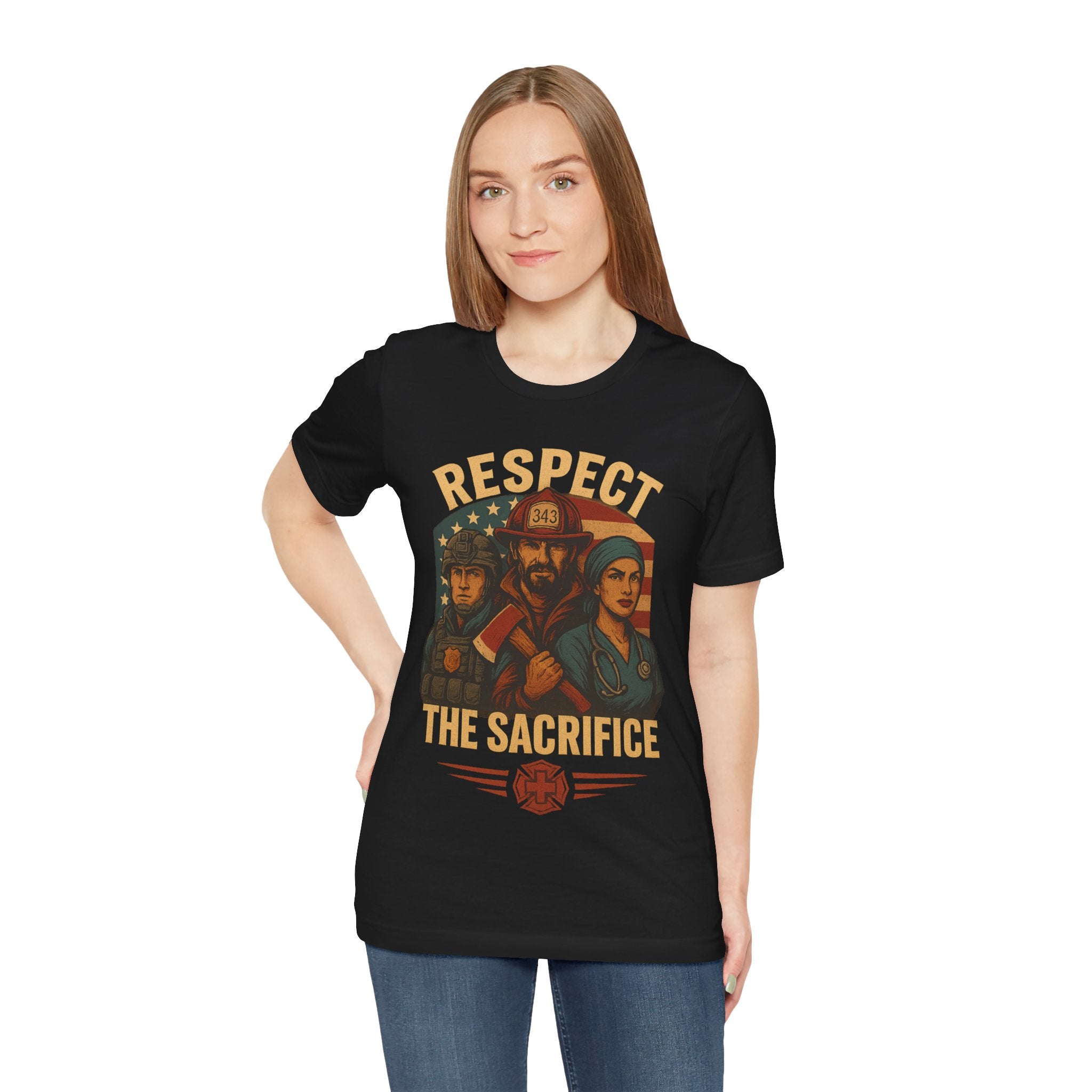 Respect the Sacrifice – Hero Tribute Unisex Tee